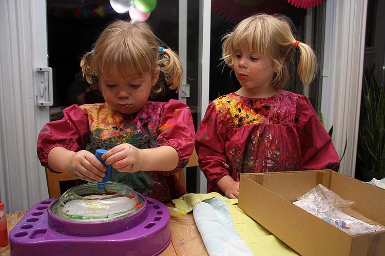Serious Spin Art Time