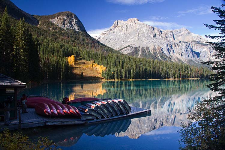 Boat Dock, Emerald Lake