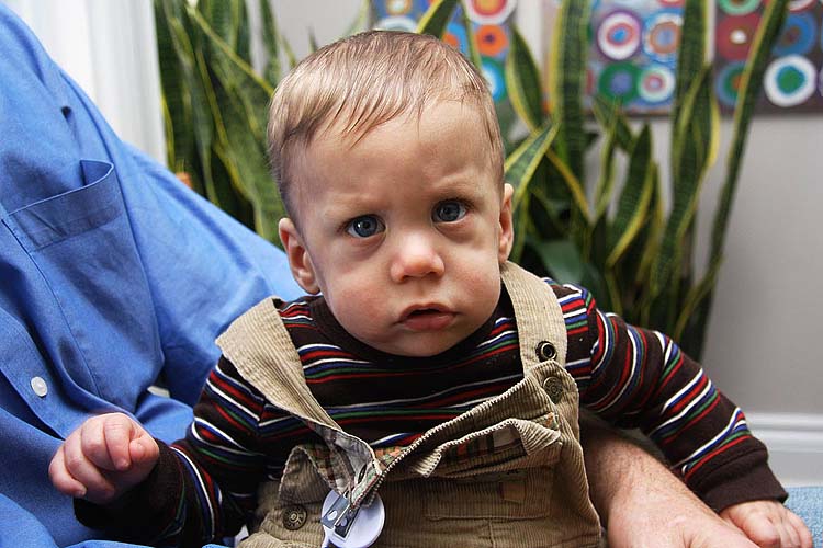 Serious Little Boy