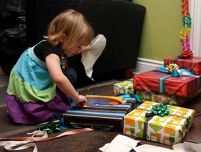 Time to Open the Gifts