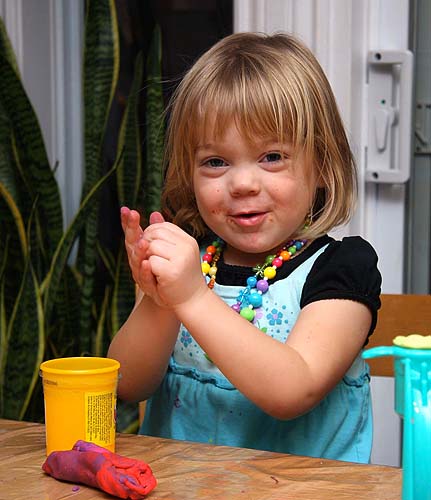 "I Love Playdoh!"