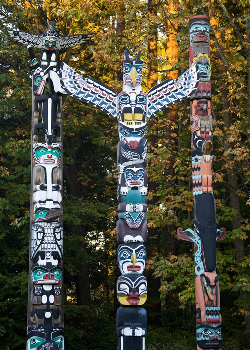 Stanley Park Totem Poles