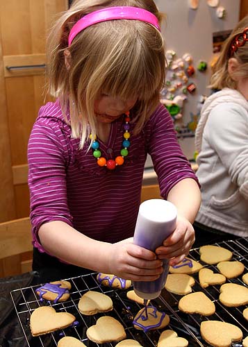 Squirting Out the Icing