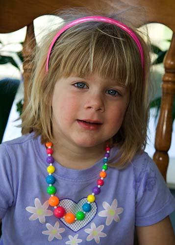 Girl with Necklace