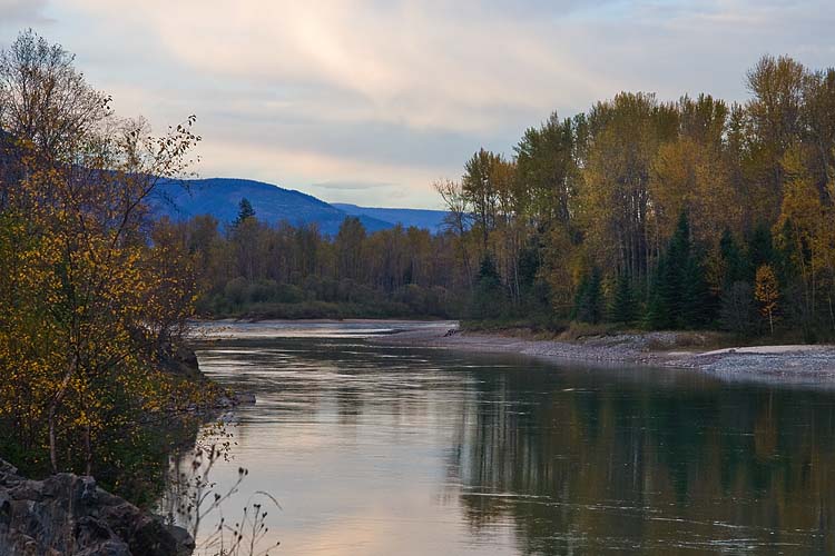 Evening Along the Thompson River
