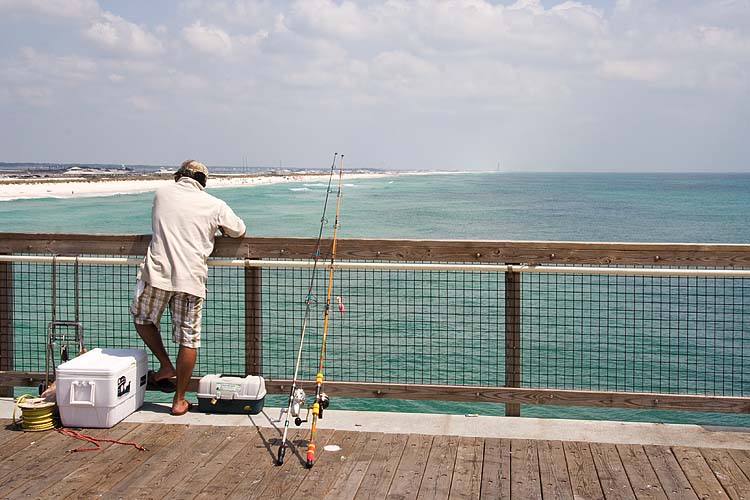 Fishing on the Pier