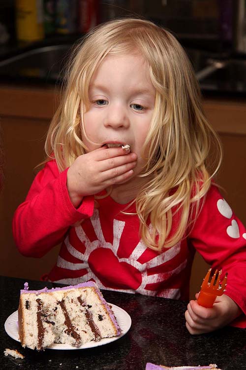 "Oh, Forget the Fork...this is Easier!"