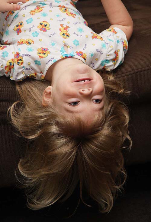 Upside Down Girl