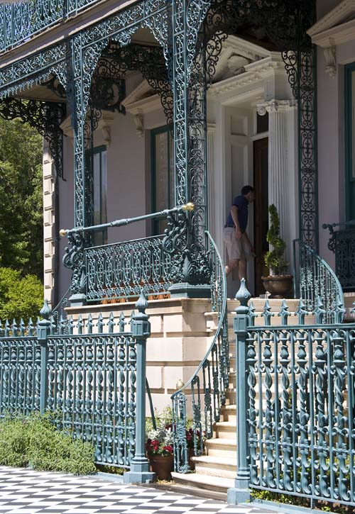 Wrought Iron Railings and Trim