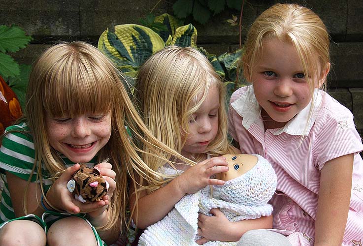Three Girls and a Baby (and a Hamster)