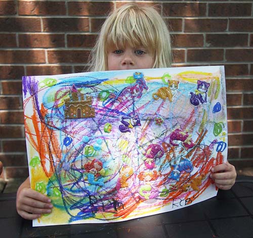 Rachel's Creative Sticker Art