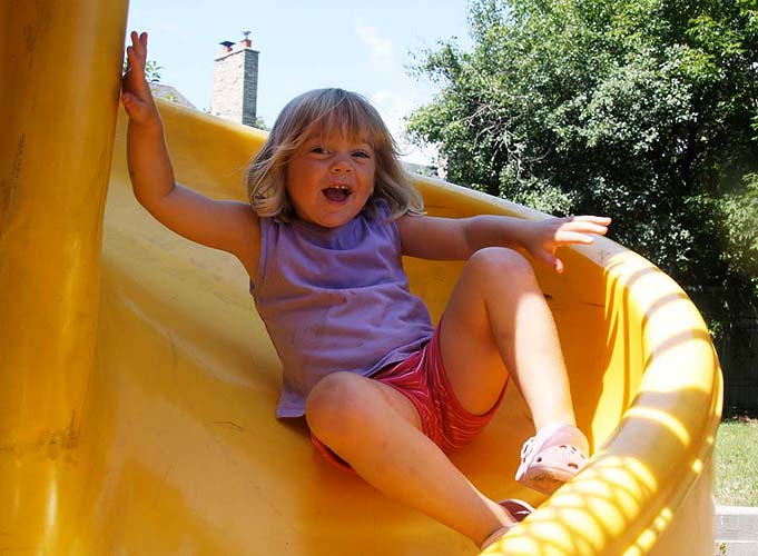 "Wheeee!"
