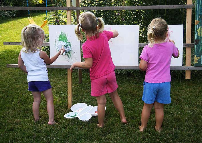Three Little Artists