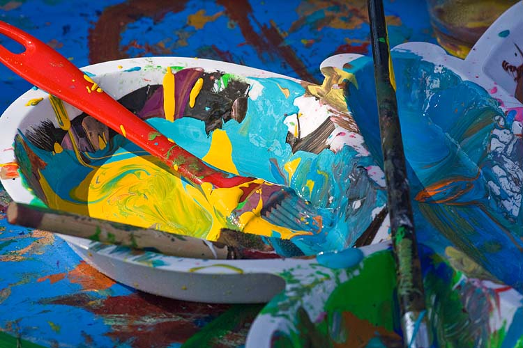 Mixed Paint