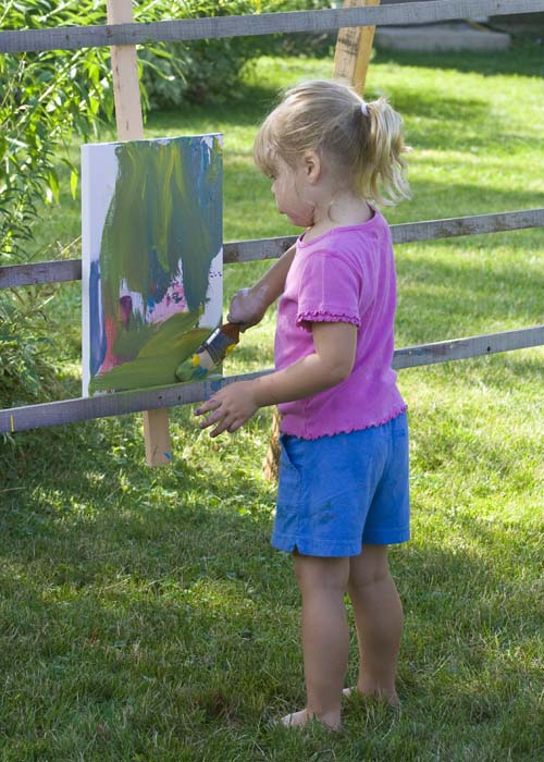 Teagan at the Easle