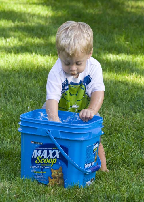 Splashing!