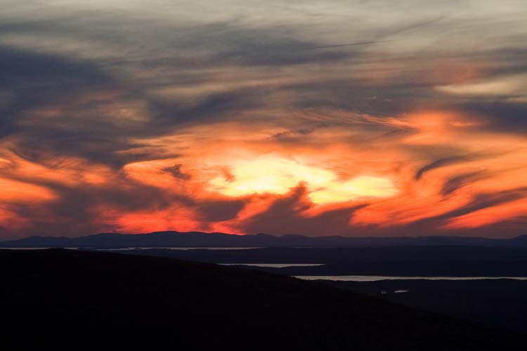 Sunset from Cadillac Mountain