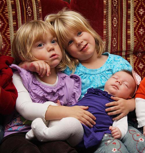 Rachel, Teagan and Marie