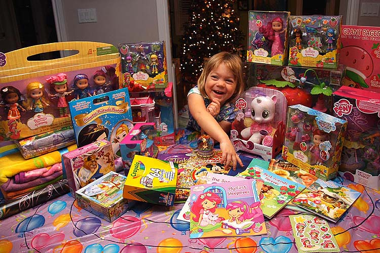 "Look at All the Things I Got!"