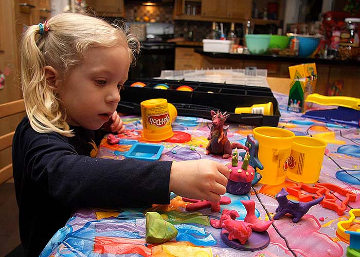 Making Playdoh Creatures