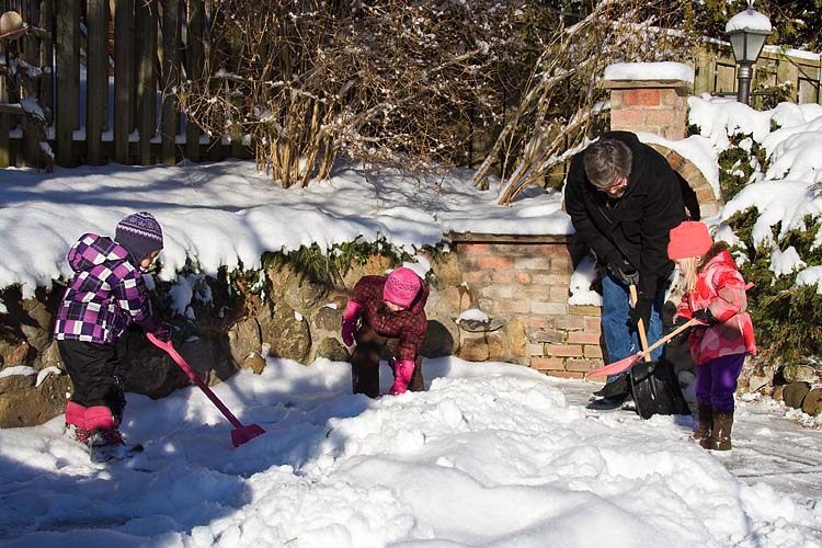 Helping Grandpa
