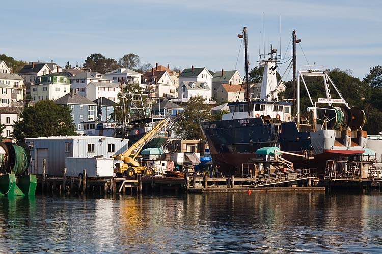 Trawler in Dry-Dock