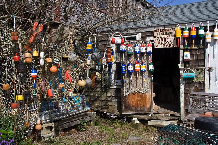 Old-Fashioned Buoy & Trap Shop