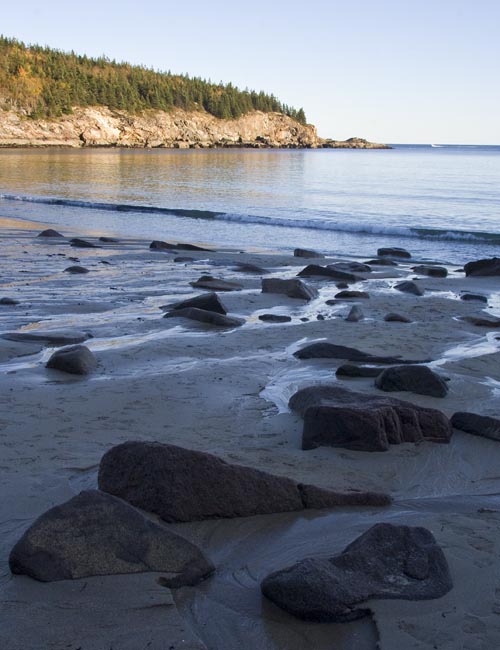 Rocks and Water, Sand Beach