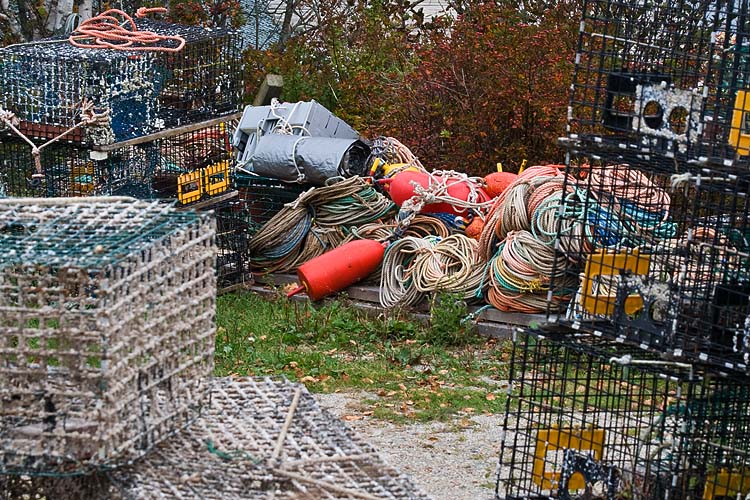 Piles of Fishing Gear