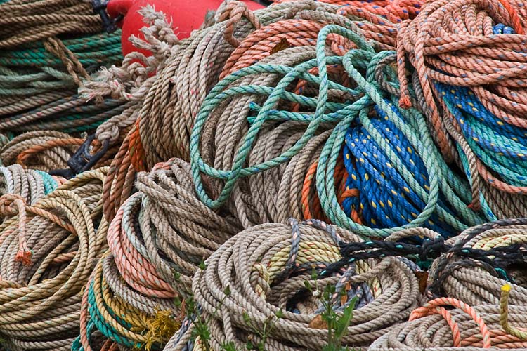 Colourful Coils of Rope