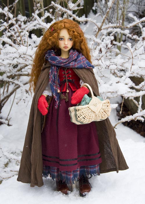 Narae in the Snow 