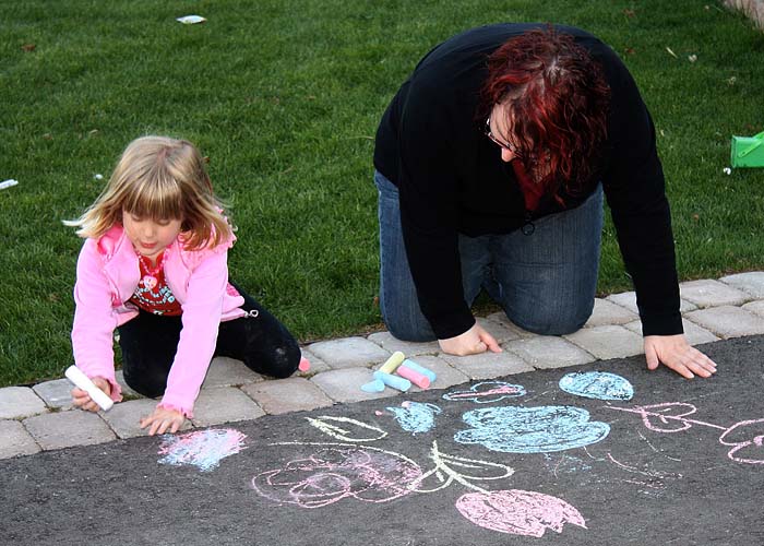 Drawing with Marie-Ev