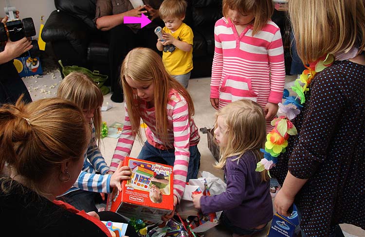 Gift-Opening Free-for-All