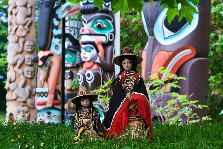 Asa & Byuri in Stanley Park