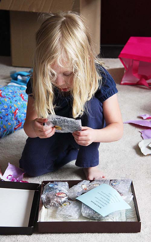 Opening Grandma's Gift