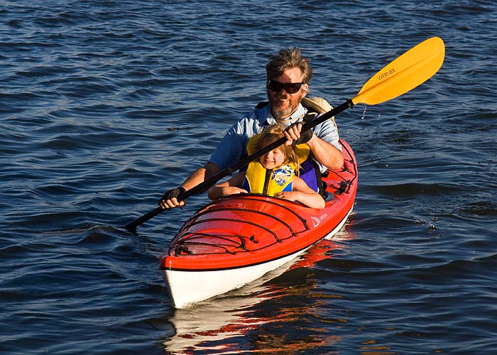 Kayaking with Grandpa