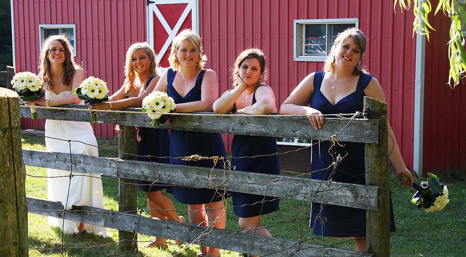 Melissa and Her Bridesmaids