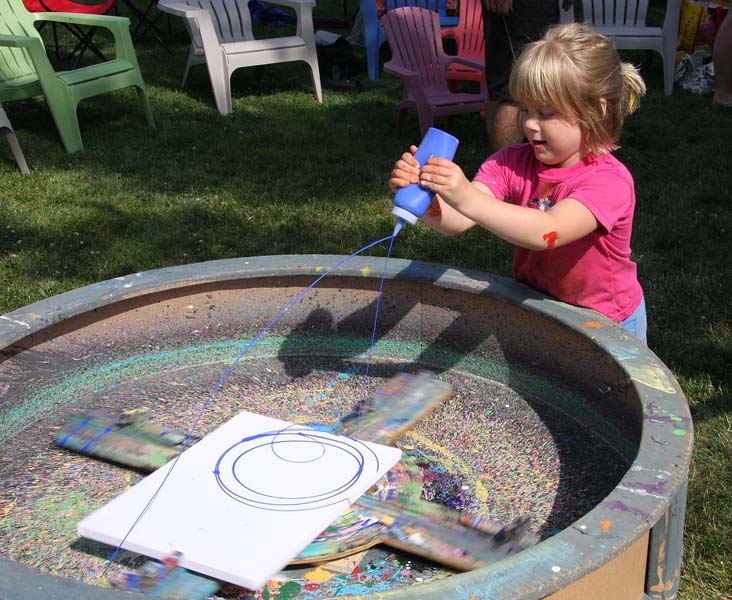 Squirting Paint