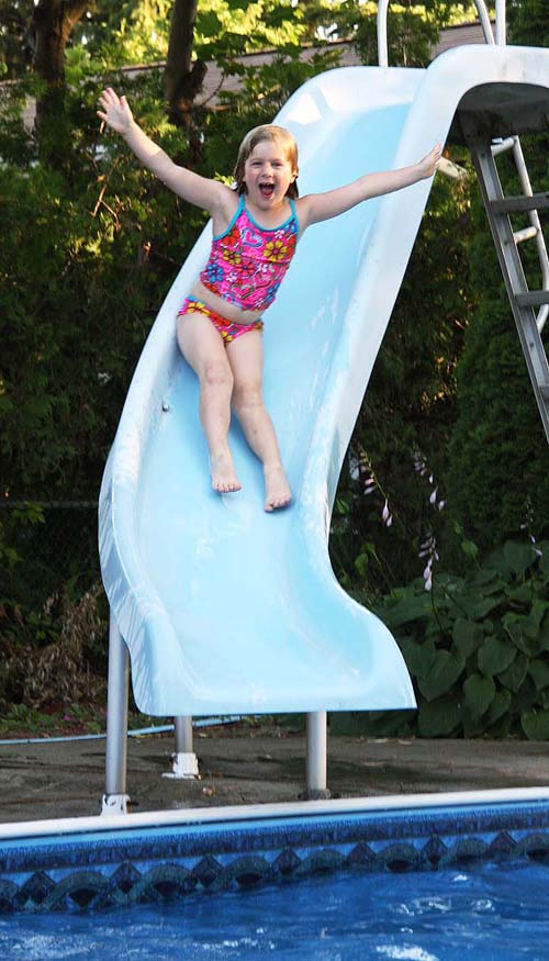 Coming Down the Slide
