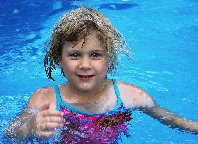 Swimmer's Hair