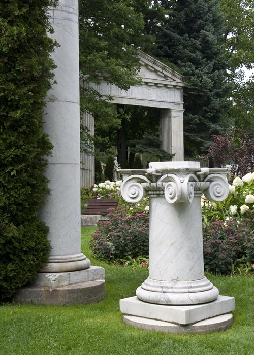 Pillars and Portico