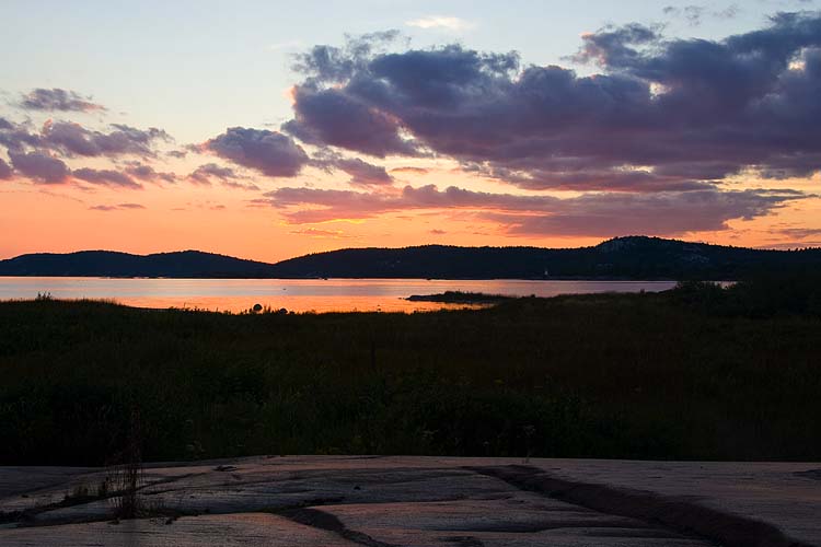 Sunset over Kilarney Bay
