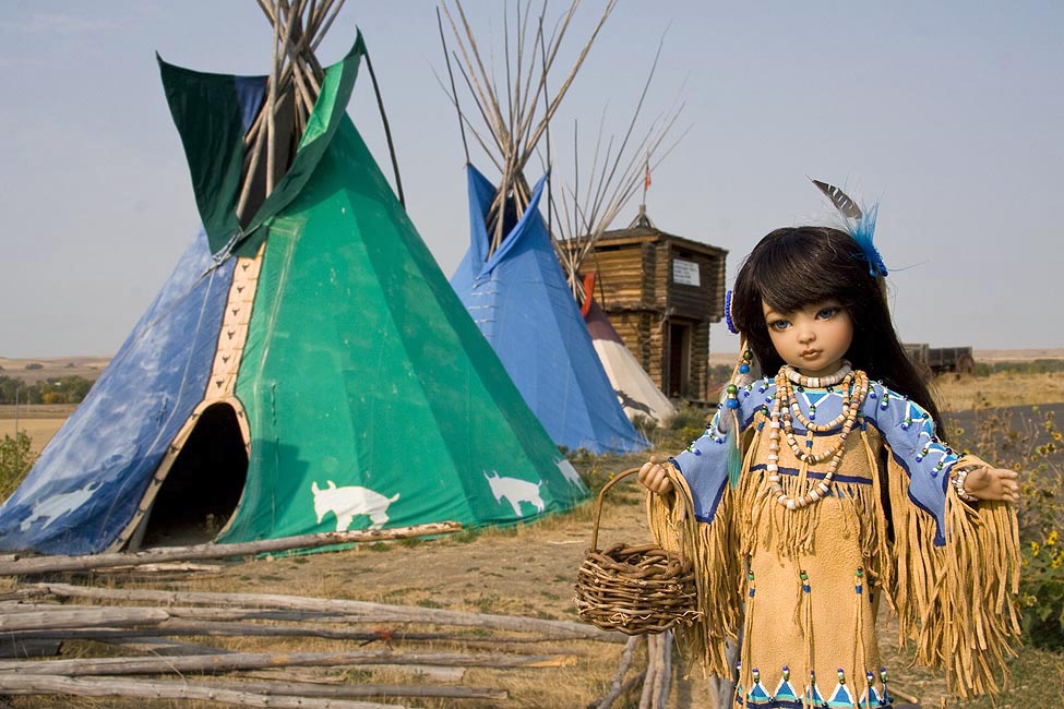 Byuri and the Teepees