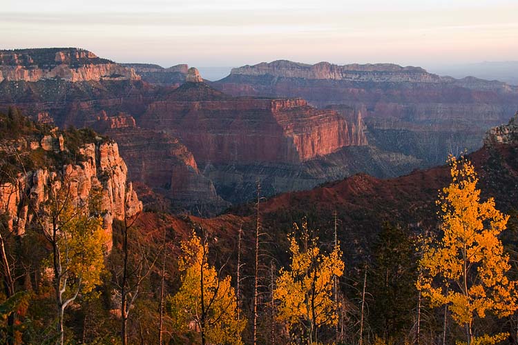 Dawn, North Rim Grand Canyon