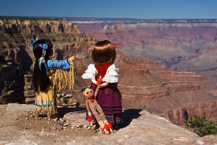 First View of the Grand Canyon