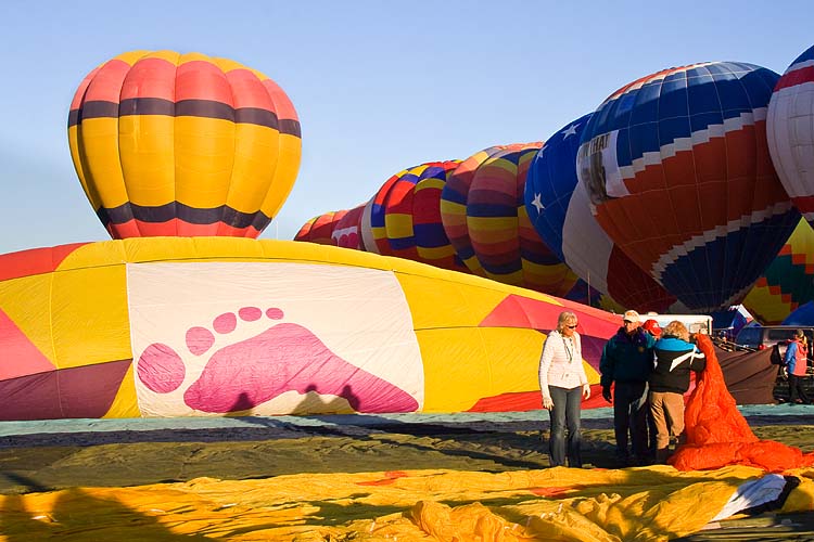 Inflating a Big Foot