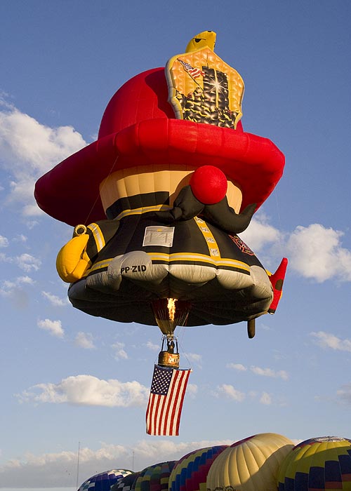 Up Goes the "Balloon of the Day"