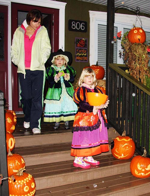 Handing Out Treats