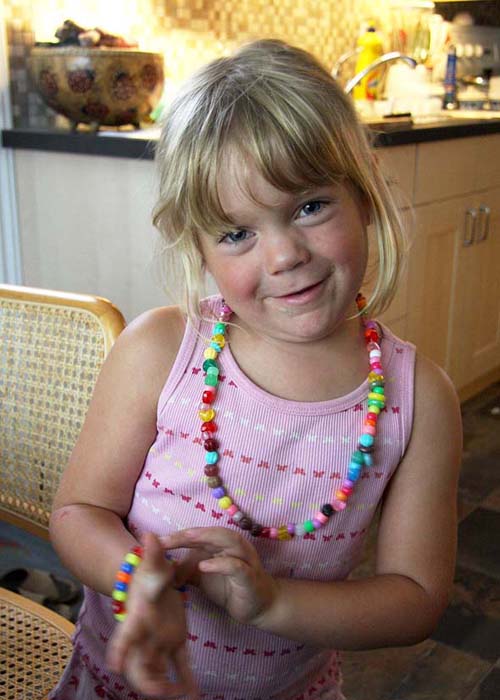 "I Made a Necklace!"