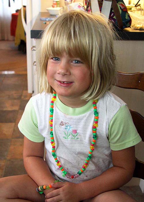 "I Made a Necklace Too!"